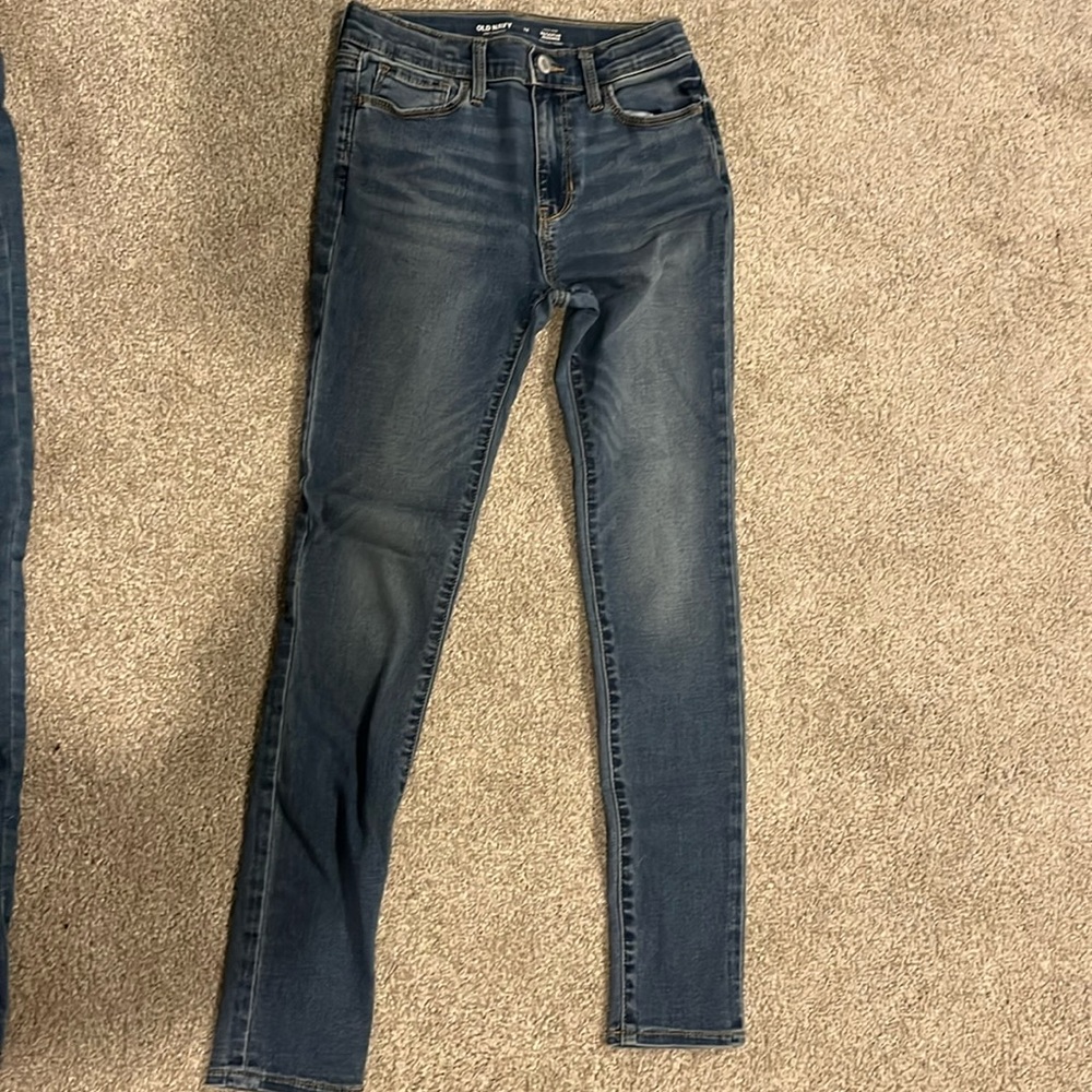 Girls size 12 skinny jeans
